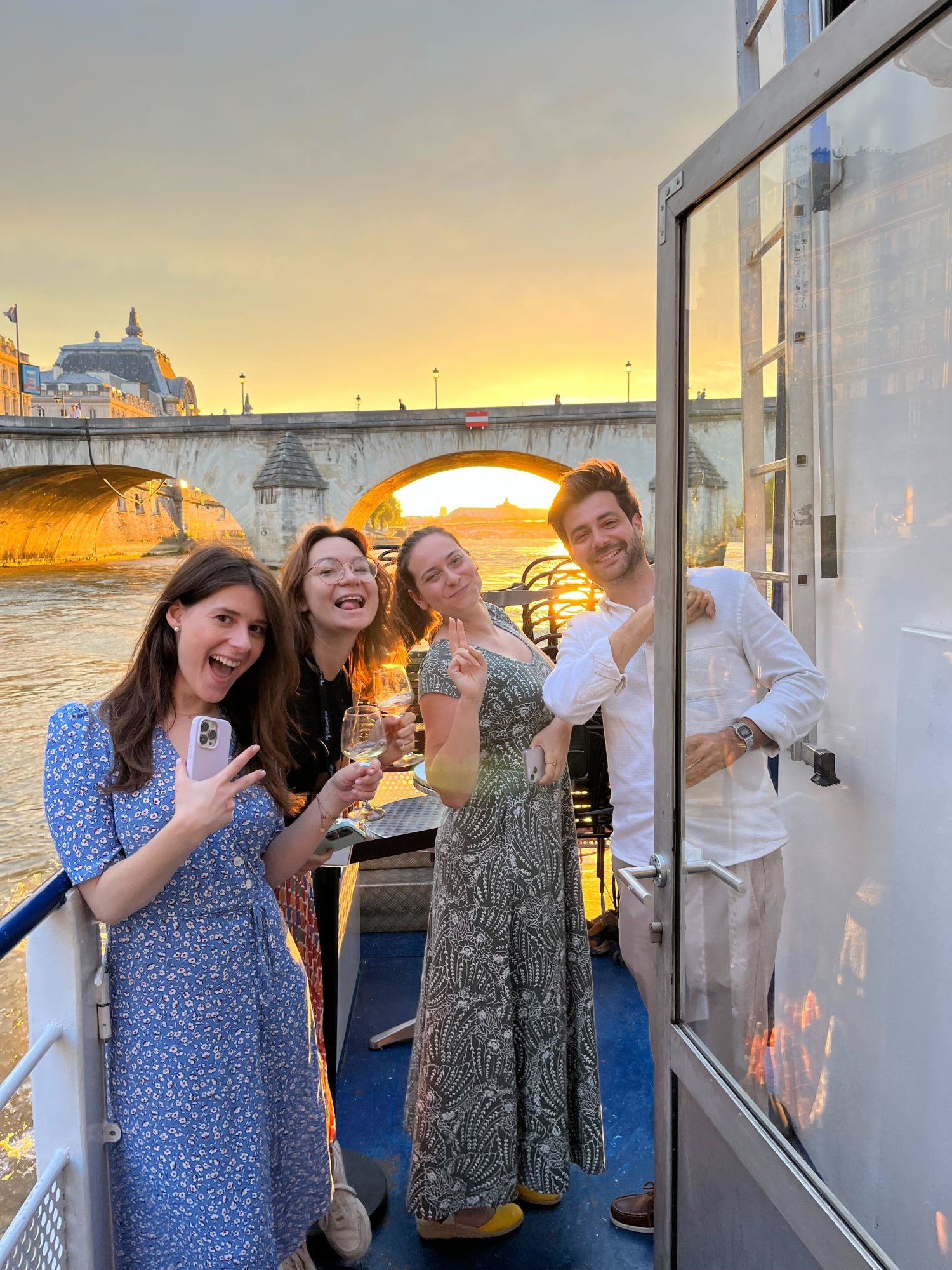 Sunset Seine Cruise