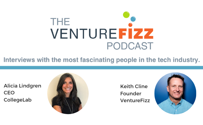 The VentureFizz Podcast: Alicia Lindgren - CEO at CollegeLab banner image