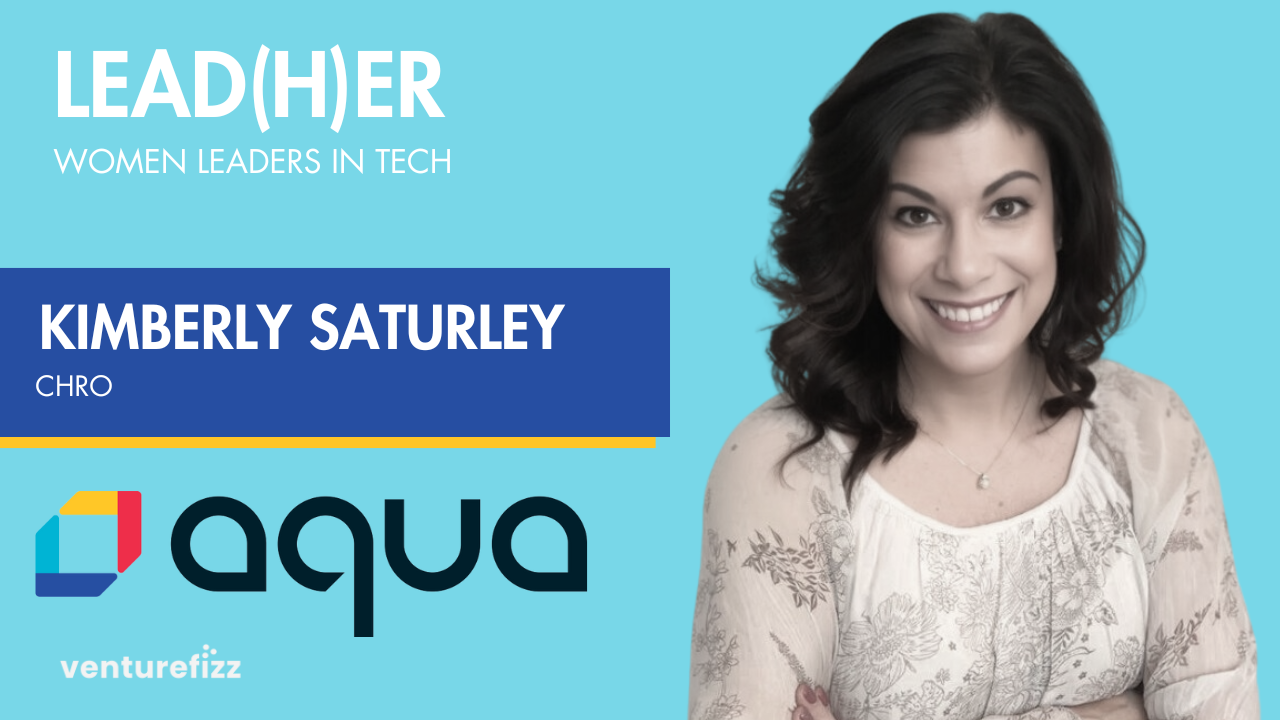 Lead(H)er Profile - Kimberly Saturley, CHRO at Aqua Security banner image