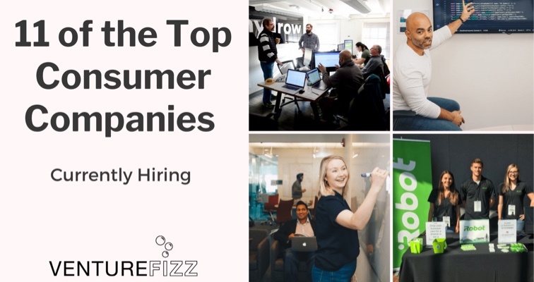 11 of the Top Consumer Companies Hiring banner image