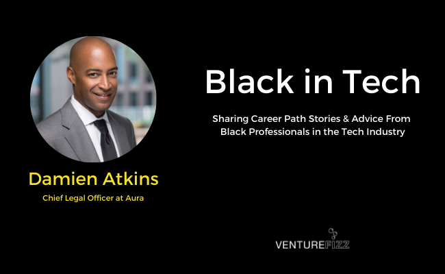 Black in Tech: Damien Atkins, Chief Legal Officer at Aura