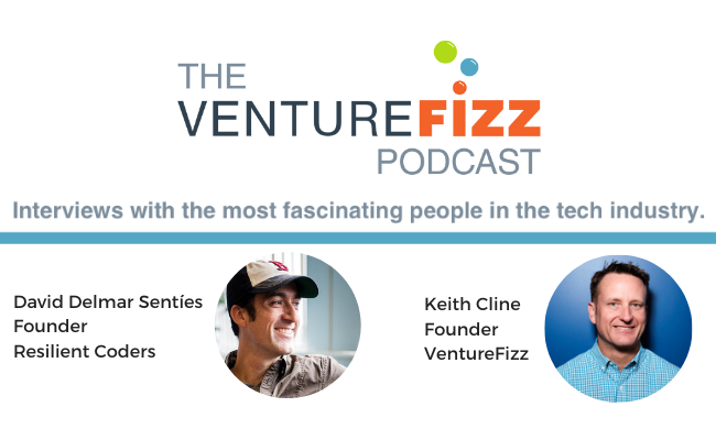 The VentureFizz Podcast: David Delmar Sentíes - Founder of Resilient Coders banner image