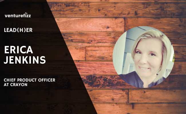 Lead(H)er Profile - Erica Jenkins, Chief Product Officer at Crayon banner image