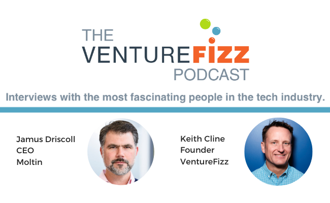 The VentureFizz Podcast: Jamus Driscoll - CEO of Moltin banner image