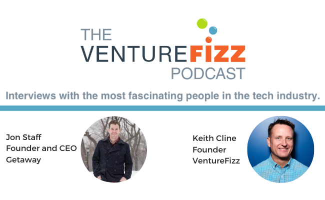 The VentureFizz Podcast: Jon Staff - Founder and CEO of Getaway banner image