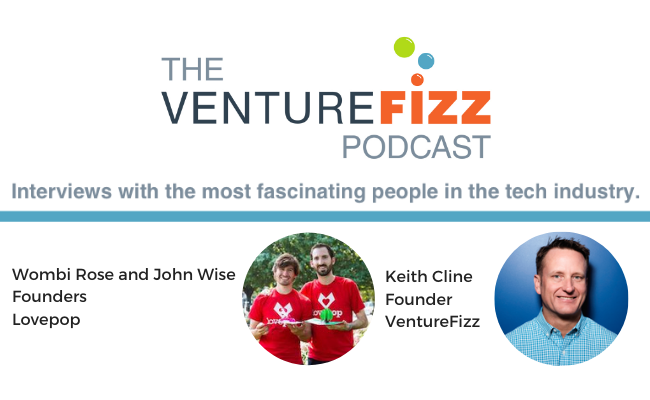 The VentureFizz Podcast: Wombi Rose and John Wise - Founders of Lovepop (Episode 100) banner image