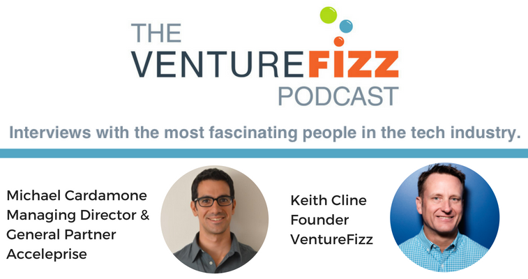 The VentureFizz Podcast: Michael Cardamone - Managing Director & General Partner at Acceleprise banner image