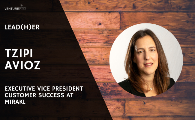 Lead(H)er Profile - Tzipi Avioz, Executive Vice President Customer Success at Mirakl banner image