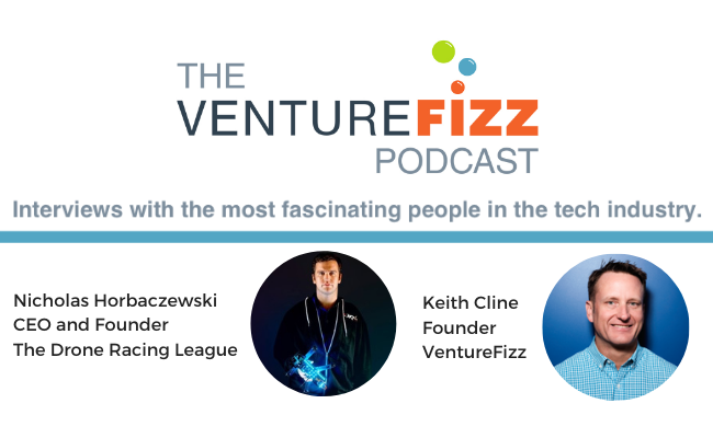 The VentureFizz Podcast: Nicholas Horbaczewski - CEO and Founder of the Drone Racing League banner image