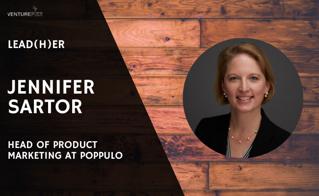Lead(H)er Profile - Jennifer Sartor, Head of Product Marketing at Poppulo banner image