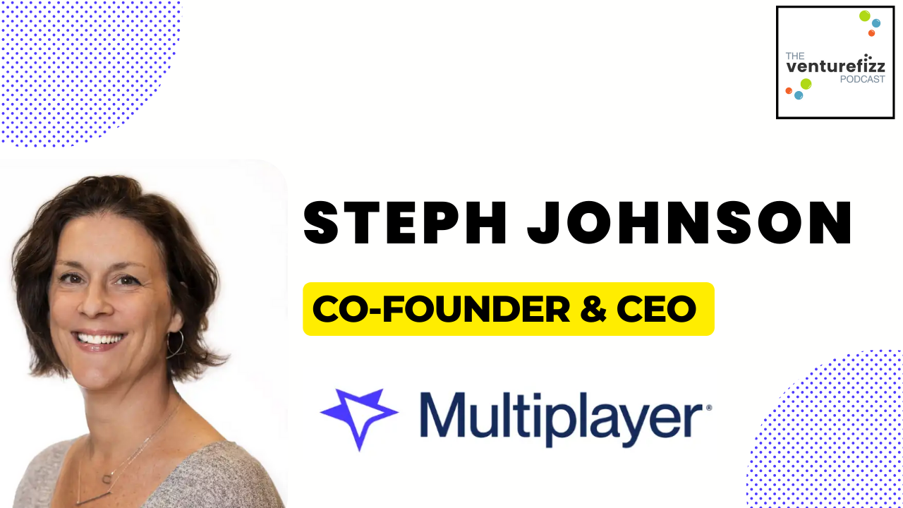 The VentureFizz Podcast: Steph Johnson - Co-Founder & CEO, Multiplayer banner image