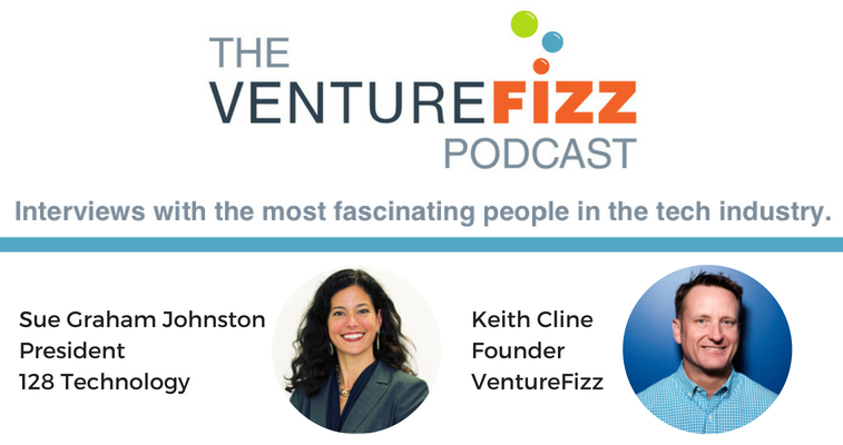 The VentureFizz Podcast: Sue Graham Johnston - President of 128 Technology banner image