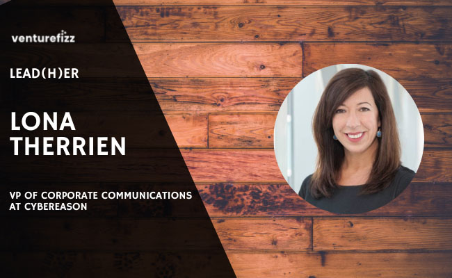 Lead(H)er Profile - Lona Therrien, VP of Corporate Communications at Cybereason banner image