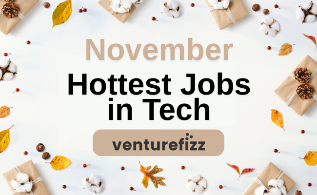 Hottest Jobs in Tech - November Edition banner image