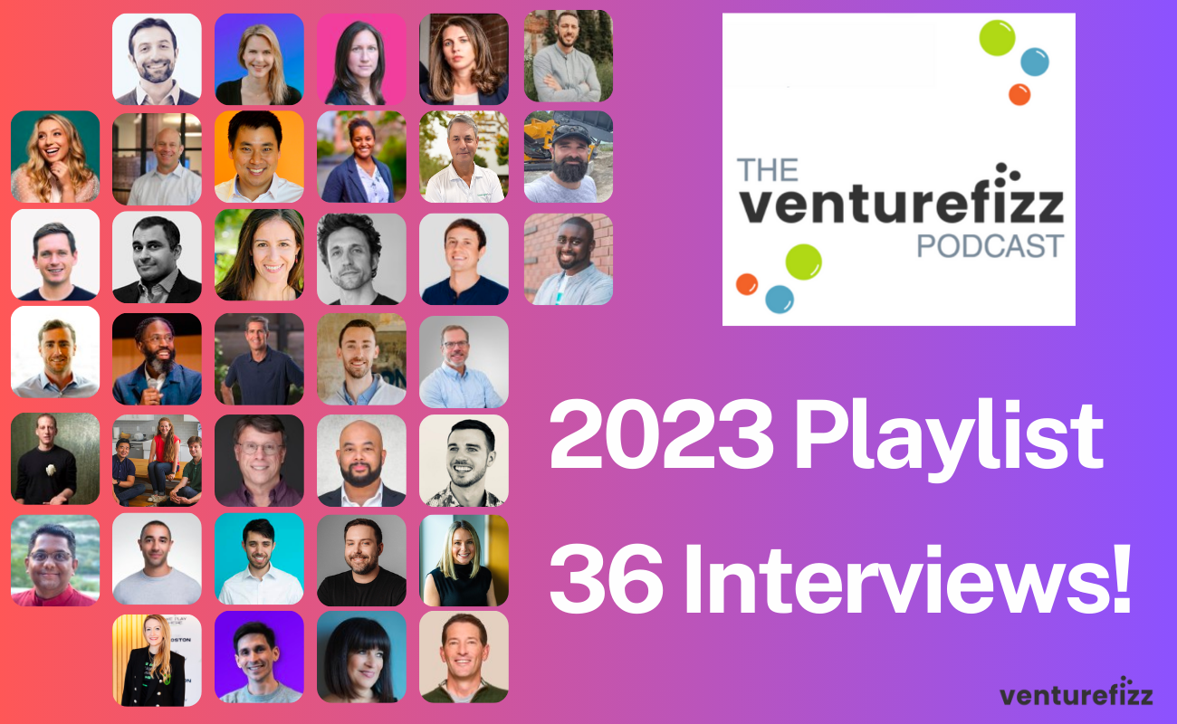 The VentureFizz Podcast - 2023 Year in Review - 36 Interviews! banner image