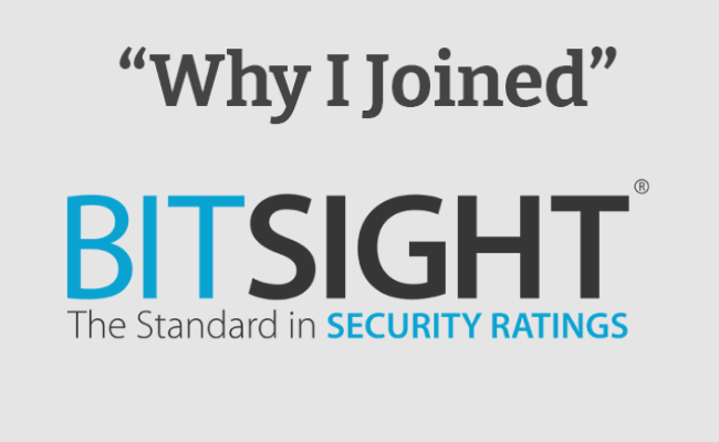 Why I Joined: BitSight banner image