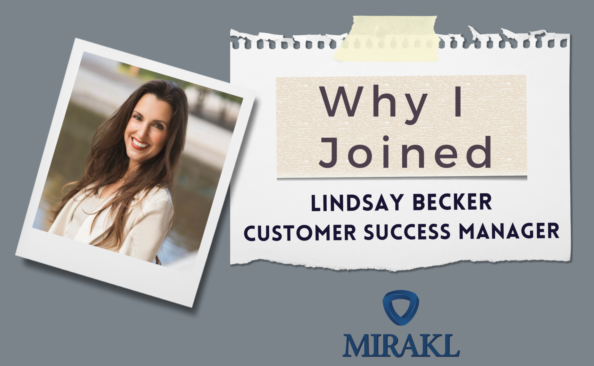 Why I Joined Mirakl: Lindsay Becker, Customer Success Manager banner image