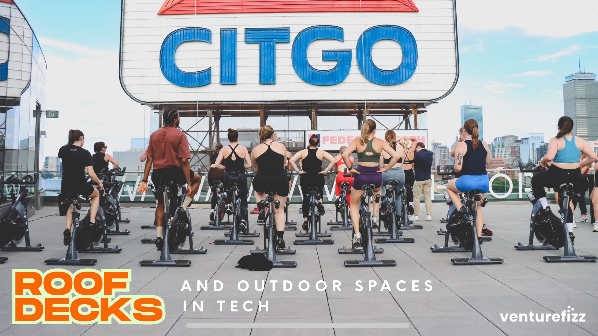 Roof Deck and Outdoor Spaces in Tech