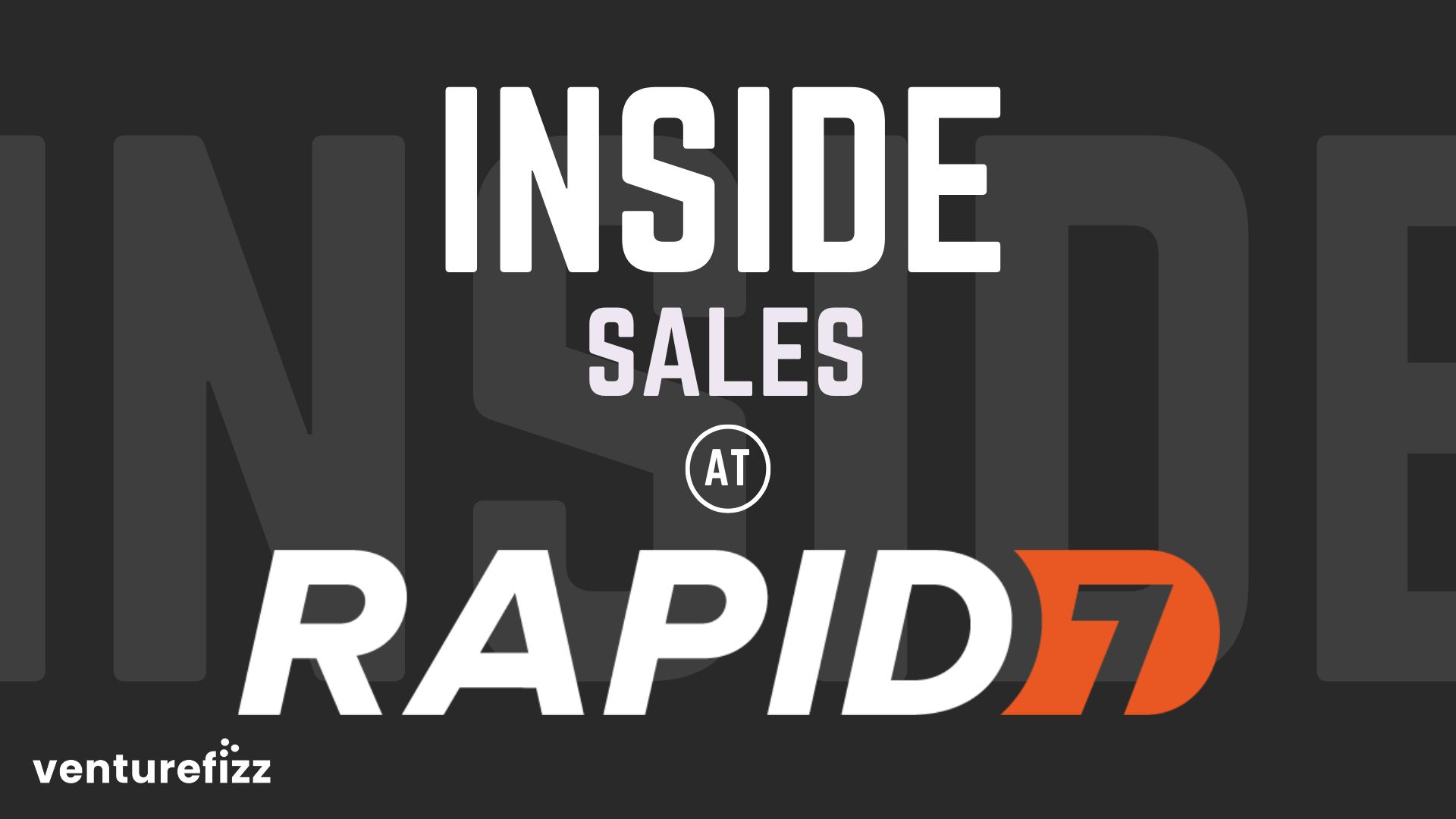 Inside Sales at Rapid7
