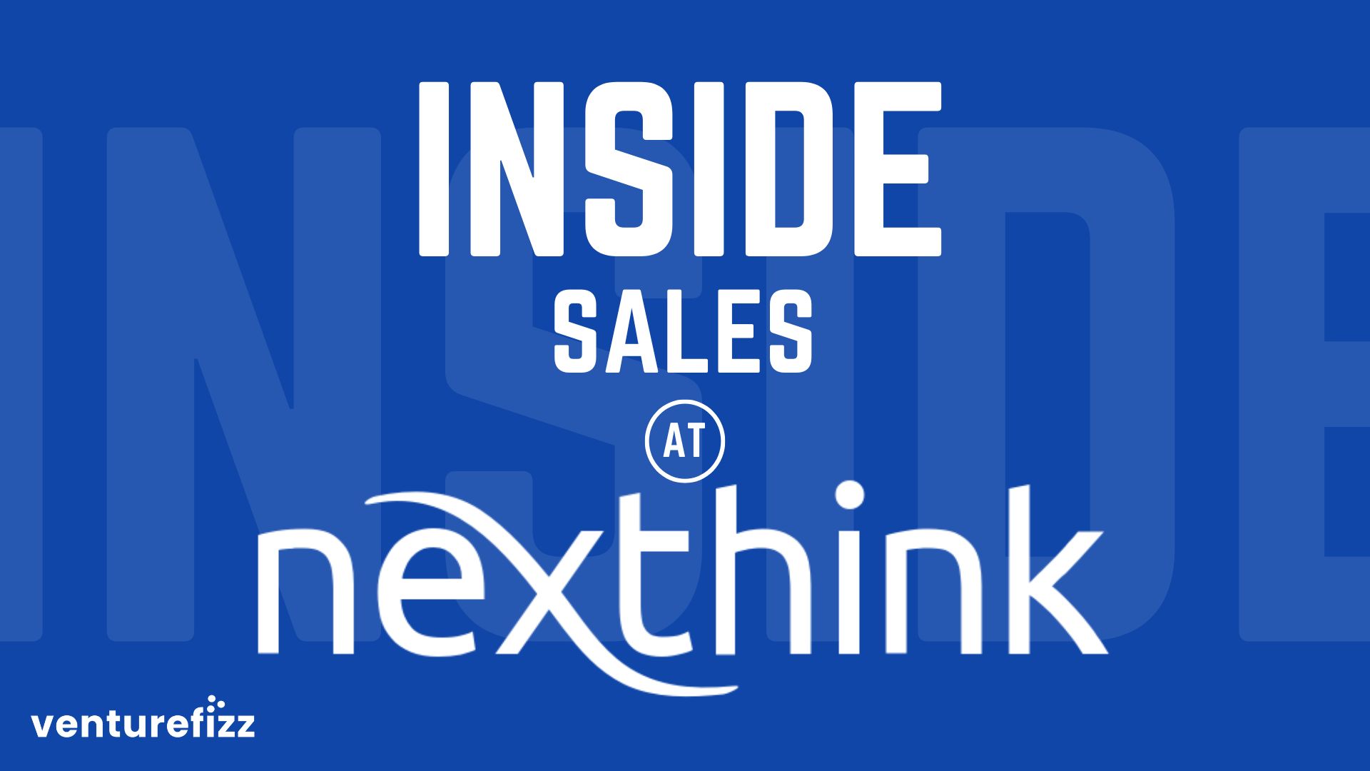 Inside Sales at Nexthink